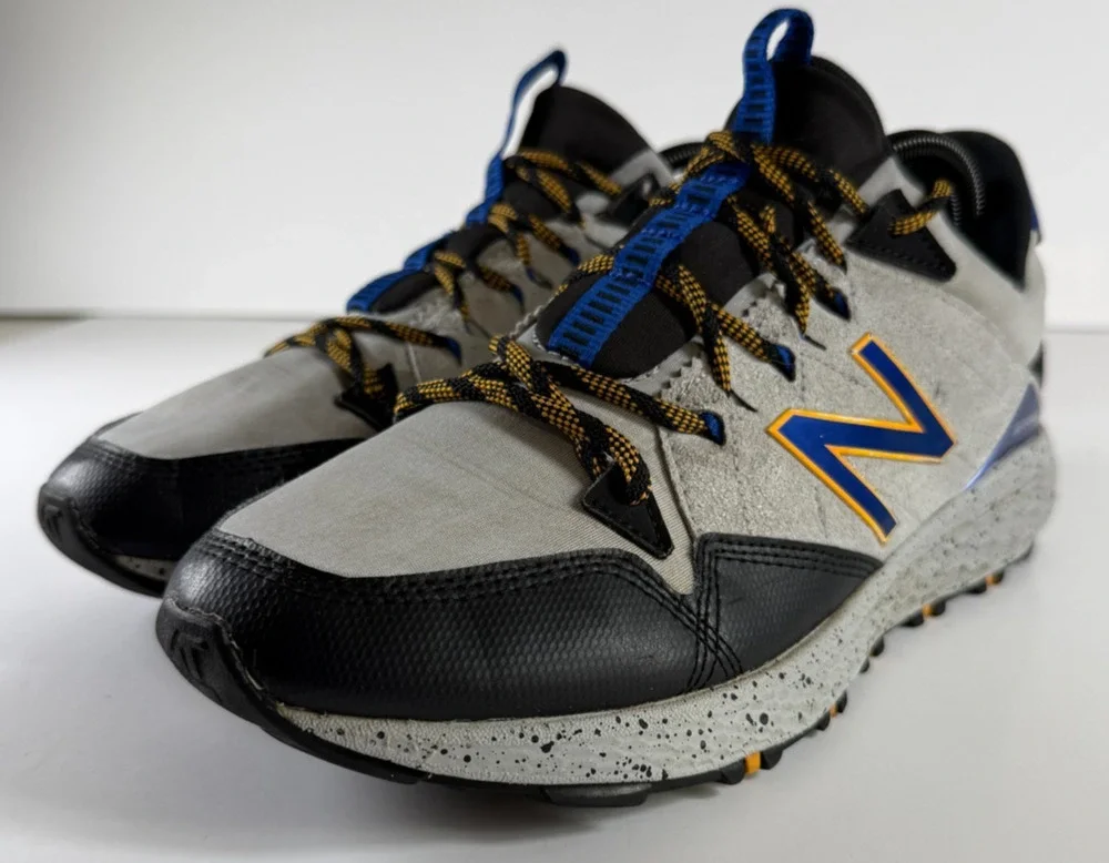 New Balance Fresh Foam Crag Trail MTCRGLW Men's Sz 9. 5 Trail Running Shoes Gray